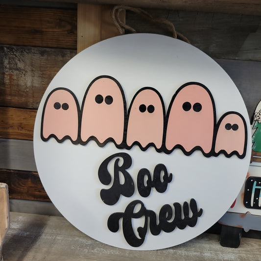 Boo Crew Door Hanger