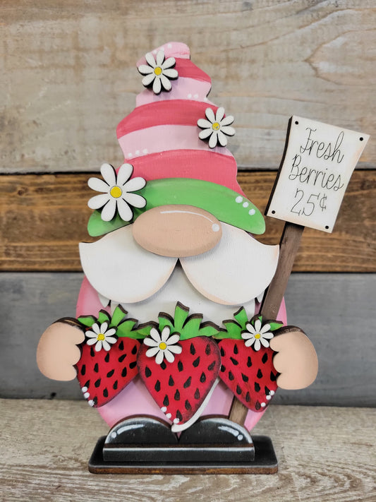 Standing Strawberry Gnome
