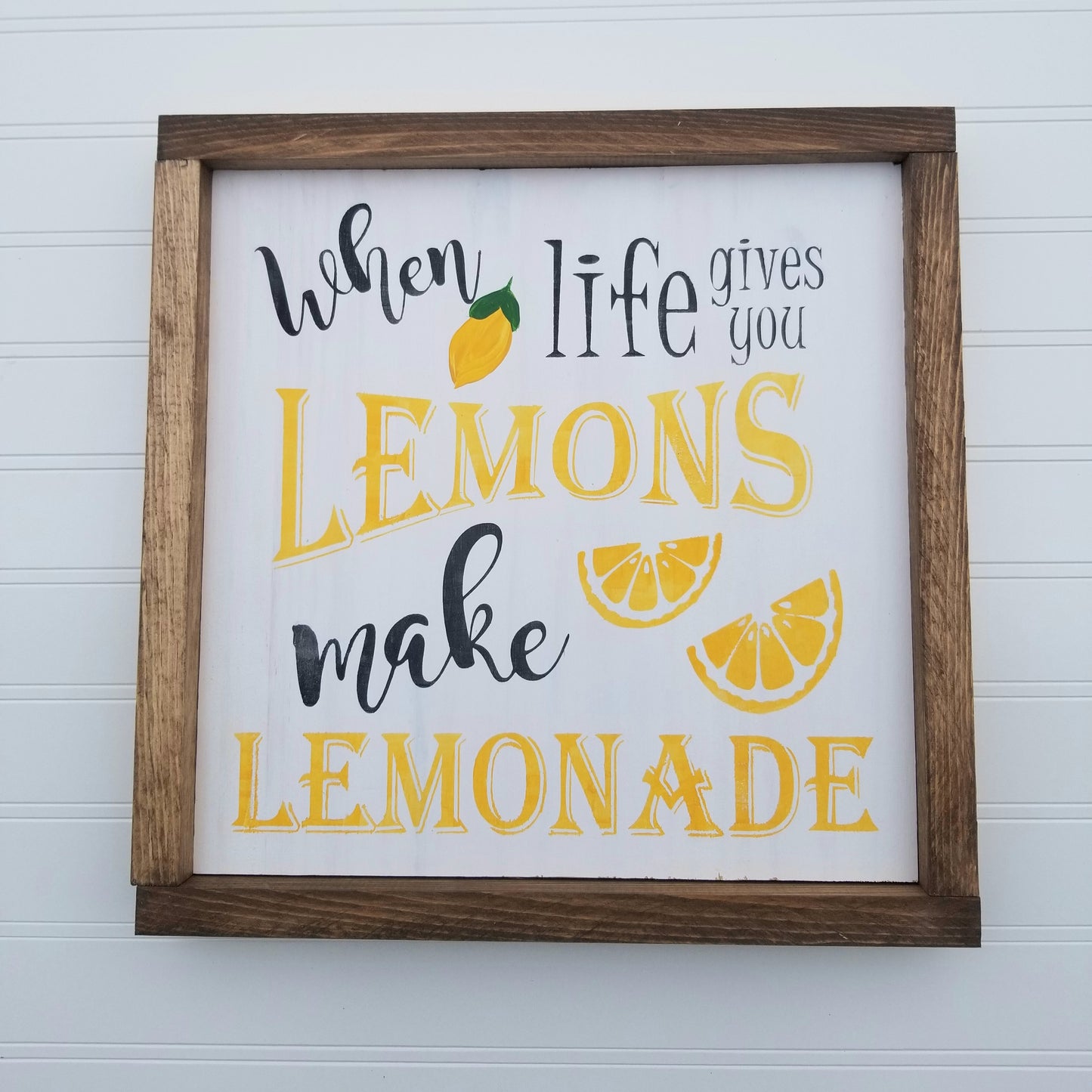 Lemon Sign