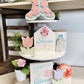 Spring Tiered Tray Decor