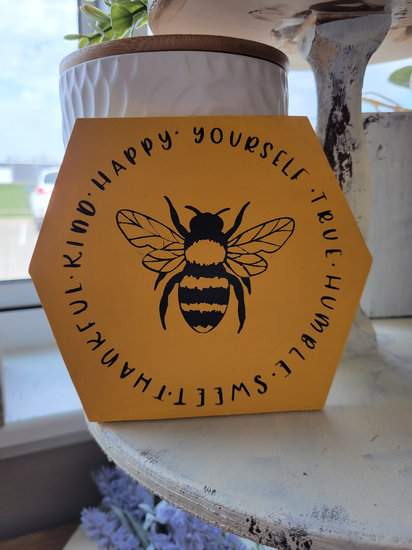 Bee Yourself small sign