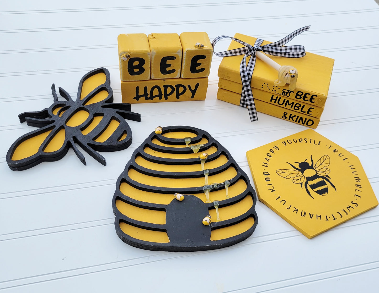 Bee Tiered Tray Take Home Kit