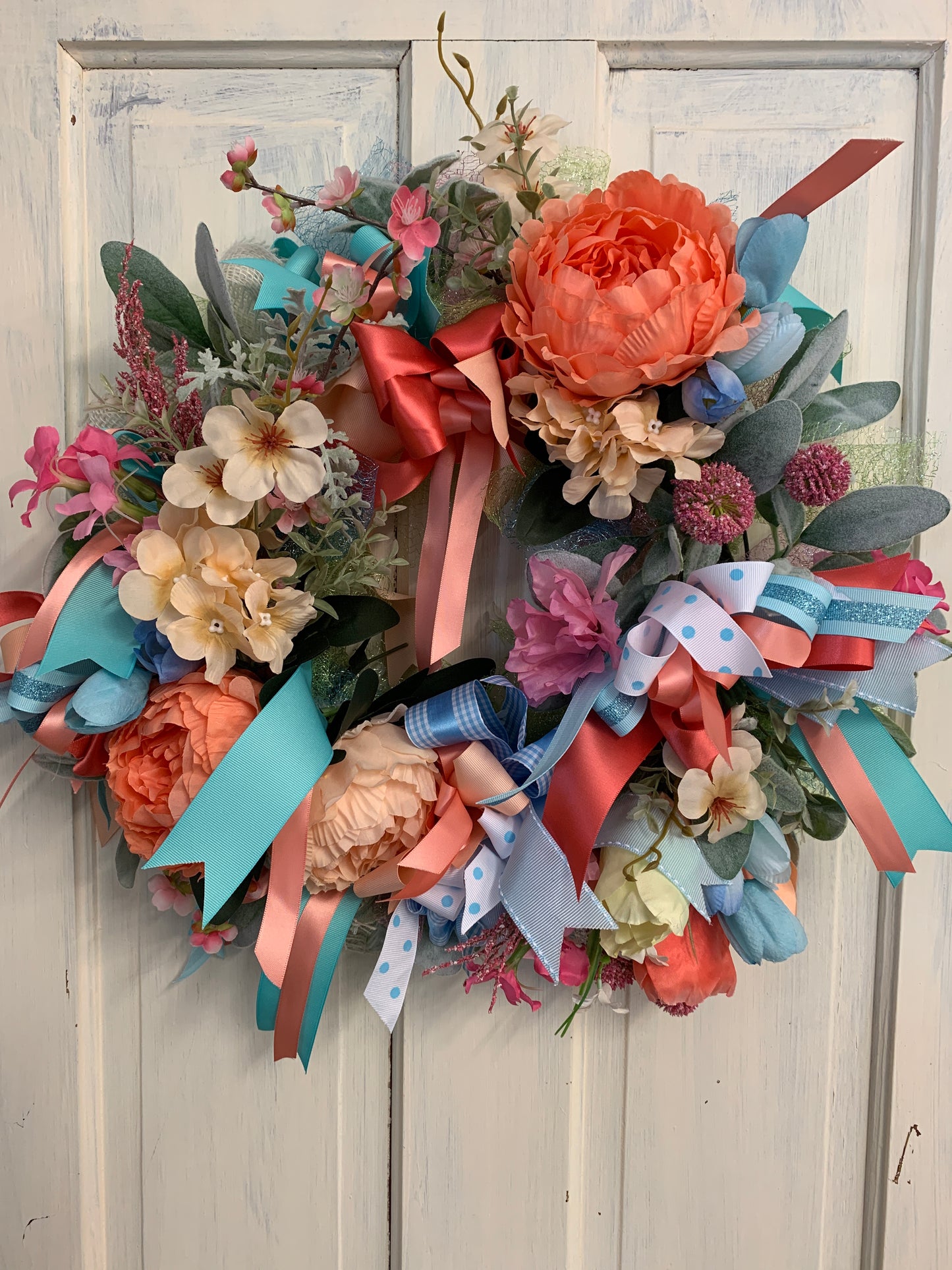Spring Ribbons and florals