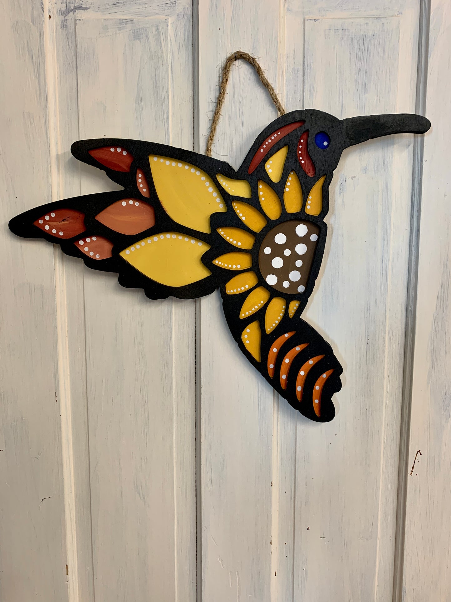 Hummingbird Door Hanger